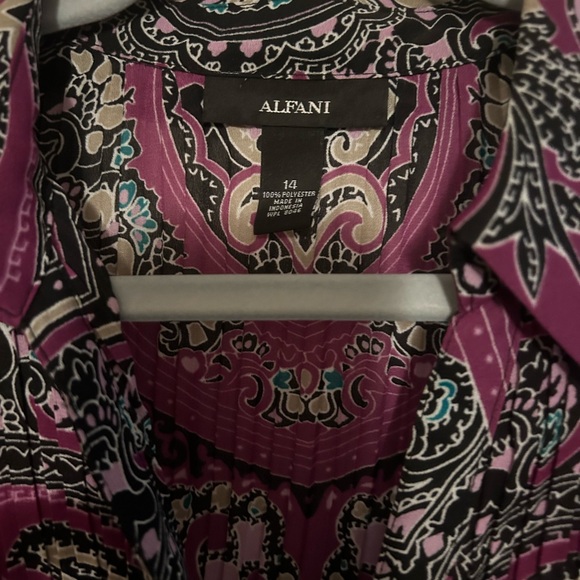 Alfani pleated tunic shirt - Picture 2 of 3